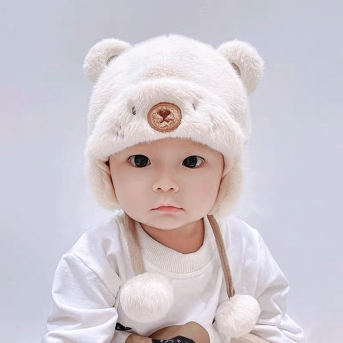 Winter Baby Beanie with Ear Protection