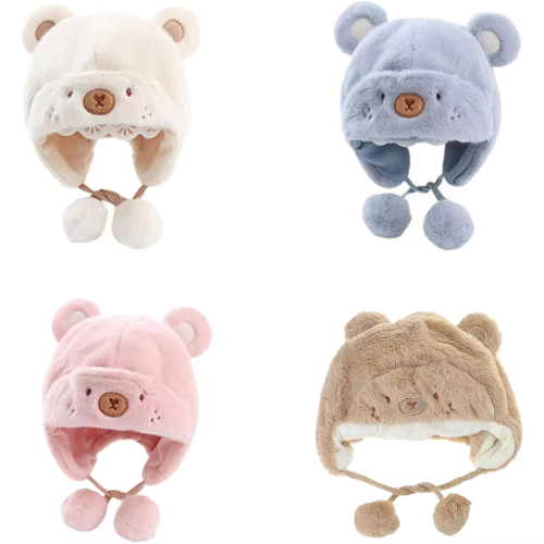 Winter Baby Beanie with Ear Protection