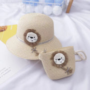 Baby Lion Hat &amp; Mini Bag Set