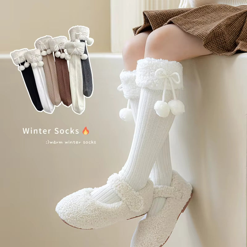 Winter Cute Socks for Girls Baby Spanish Style